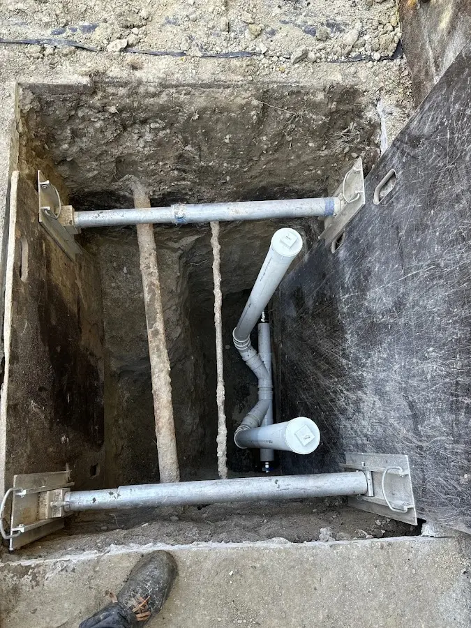 Experienced plumber completing Gas Line Repair work in New Ulm